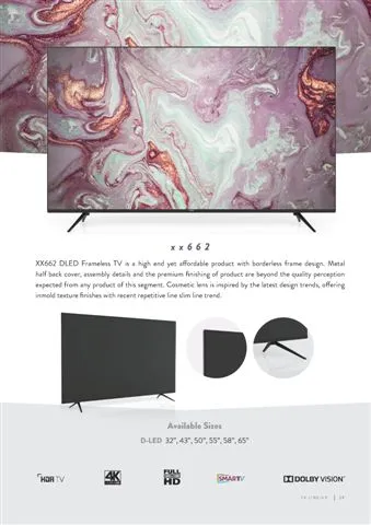 Téléviseur Smart LED Ultra HD 4K — Modèle Export Android TV 80 — Gros Électroménager, Froid & Électronique Grand Public | COIDET & ATC