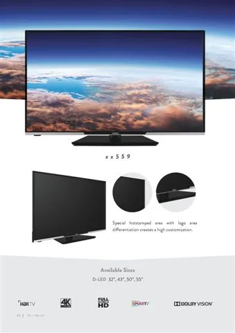 Téléviseur Smart LED Ultra HD 4K — Modèle Export Android TV 32 — Gros Électroménager, Froid & Électronique Grand Public | COIDET & ATC