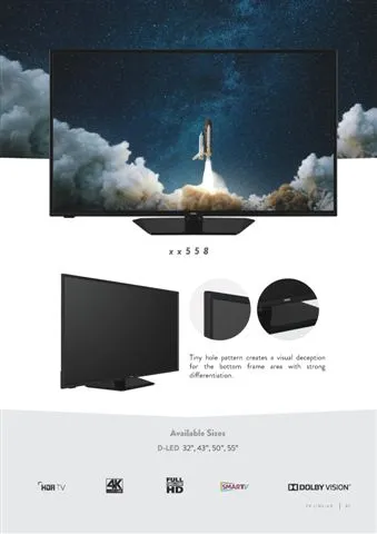 Téléviseur Smart LED Ultra HD 4K — Modèle Export Android TV 35 — Gros Électroménager, Froid & Électronique Grand Public | COIDET & ATC