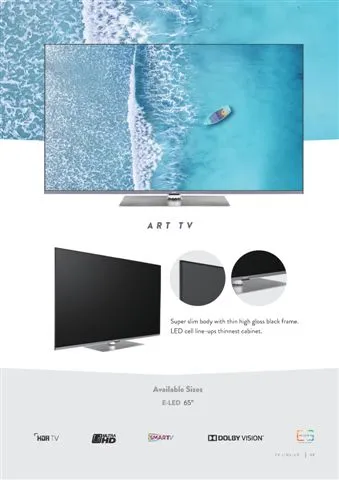 Téléviseur Smart LED Ultra HD 4K — Modèle Export Android TV 4 — Gros Électroménager, Froid & Électronique Grand Public | COIDET & ATC