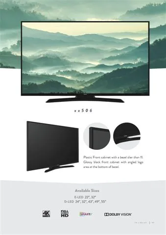 Téléviseur Smart LED Ultra HD 4K — Modèle Export Android TV 144 — Gros Électroménager, Froid & Électronique Grand Public | COIDET & ATC