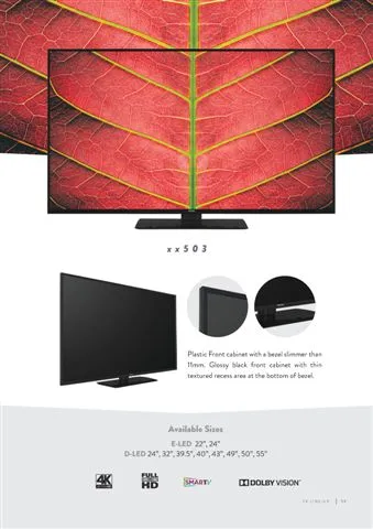 Téléviseur Smart LED Ultra HD 4K — Modèle Export Android TV 172 — Gros Électroménager, Froid & Électronique Grand Public | COIDET & ATC