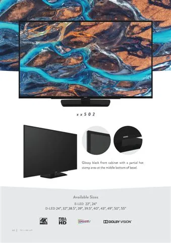 Téléviseur Smart LED Ultra HD 4K — Modèle Export Android TV 176 — Gros Électroménager, Froid & Électronique Grand Public | COIDET & ATC