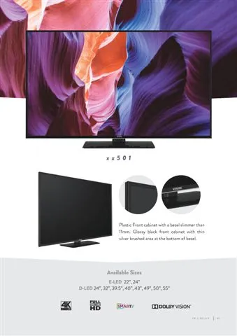 Téléviseur Smart LED Ultra HD 4K — Modèle Export Android TV 217 — Gros Électroménager, Froid & Électronique Grand Public | COIDET & ATC