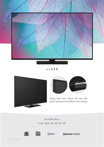 Téléviseur Smart LED Ultra HD 4K — Modèle Export Android TV 207 — Gros Électroménager, Froid & Électronique Grand Public | COIDET & ATC