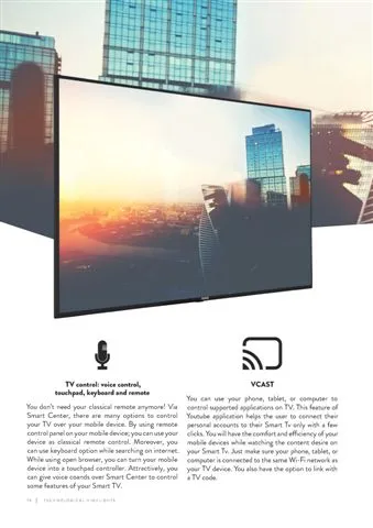 Téléviseur Smart LED Ultra HD 4K — Modèle Export Android TV 74 — Gros Électroménager, Froid & Électronique Grand Public | COIDET & ATC