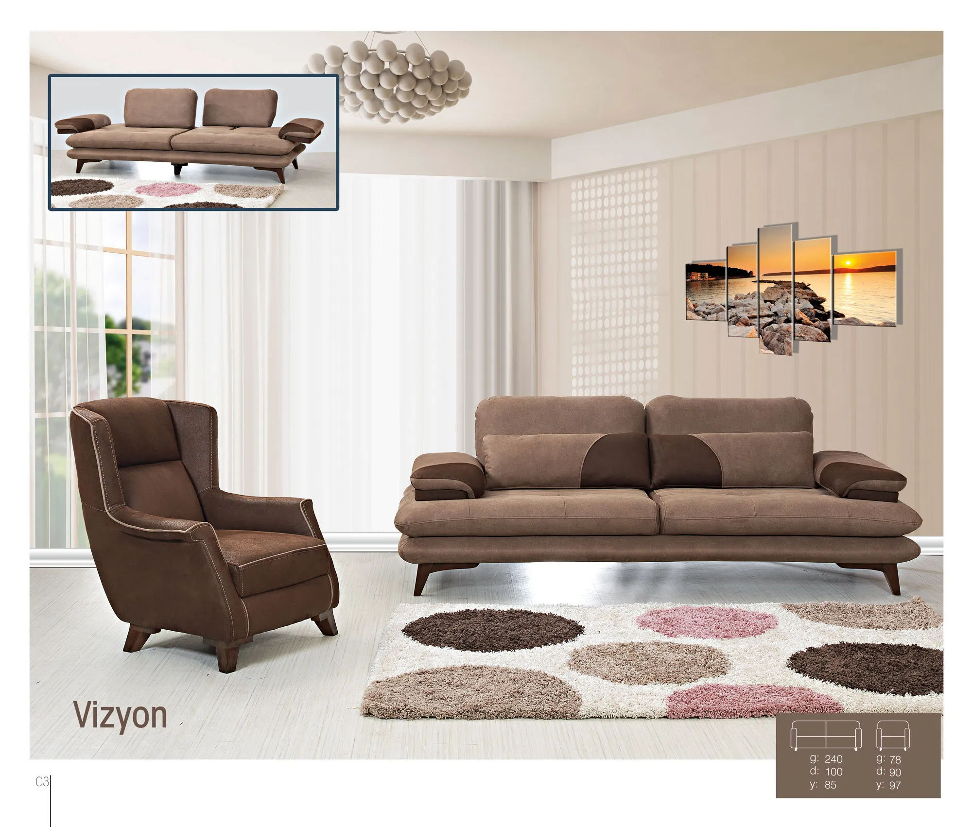 İnegöl & Kayseri Lüks Mobilya Koleksiyonu Model 80 — Mobilya, Yatak Odası, Koltuk Takımları & Halı | COIDET & ATC