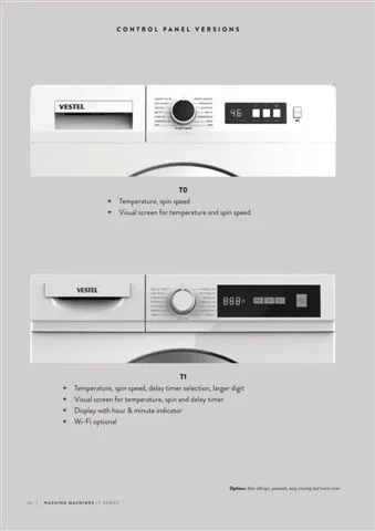 Lave-Linge Solo A+++ 8-10 kg Série Export Modèle 104 — Gros Électroménager, Froid & Électronique Grand Public | COIDET & ATC