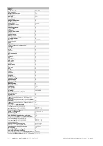 Lave-Linge Solo A+++ 8-10 kg Série Export Modèle 112 — Gros Électroménager, Froid & Électronique Grand Public | COIDET & ATC
